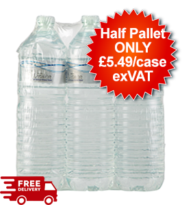 56 Cases - Decantae Mineral Water - Still 6x1.5l - Half Pallet